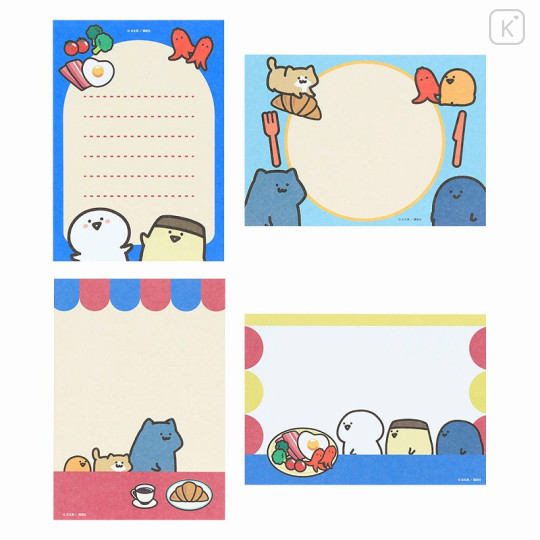 Japan Obungu to Issho A6 Notepad - Western Food - 2