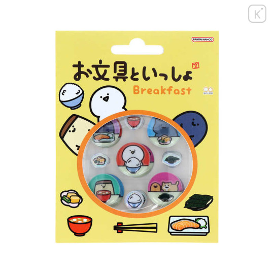 Japan Obungu to Issho Puffy Sticker - Japanese Food - 1