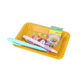 Japan Sanrio Accessory Tray - Hello Kitty : Strawberry Newspaper 50th Anniversary Heisei Retro Y2K Orange - 2
