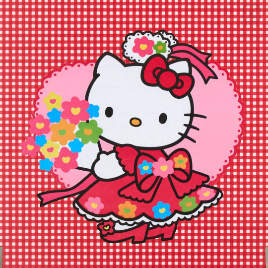 Japan Sanrio A4 Clipboard Binder - Hello Kitty : Strawberry Newspaper 50th Anniversary - 3