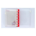 Japan Sanrio 6 Hole Sticker Binder - Hello Kitty & Hello Mimmy : Strawberry Newspaper 50th Anniversary - 5