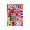 Japan Sanrio A5 Clear File - Hello Kitty : Strawberry Newspaper 50th Anniversary Heisei Retro Y2K - 1