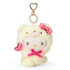 Japan Sanrio Original Mascot Holder - Hello Kitty : Fluffy Angel Bear