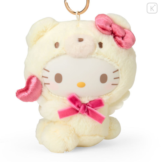 Japan Sanrio Original Mascot Holder - Hello Kitty : Fluffy Angel Bear - 2