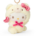 Japan Sanrio Original Mascot Holder - Hello Kitty : Fluffy Angel Bear - 2