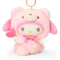 Japan Sanrio Original Mascot Holder - My Melody : Fluffy Angel Bear - 2