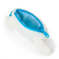 Japan Sanrio Original Mascot Mini Pouch with Carabiner - Cinnamoroll : Fluffy Face - 3
