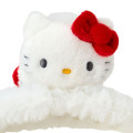Japan Sanrio Original Mascot Hair Claw Clip - Hello Kitty : Fluffy Face - 3