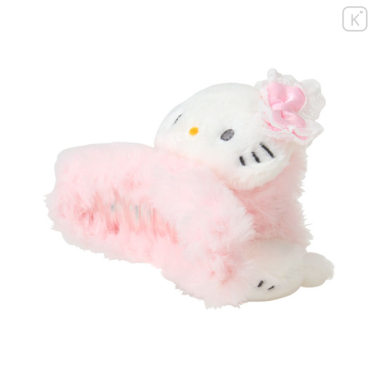 Japan Sanrio Original Mascot Hair Claw Clip - Charmmy Kitty : Fluffy Face - 2