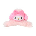 Japan Sanrio Original Mascot Hair Claw Clip - My Melody : Fluffy Face - 1