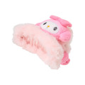 Japan Sanrio Original Mascot Hair Claw Clip - My Melody : Fluffy Face - 2