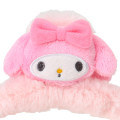 Japan Sanrio Original Mascot Hair Claw Clip - My Melody : Fluffy Face - 3