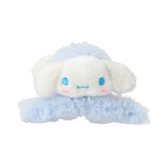 Japan Sanrio Original Mascot Hair Claw Clip - Cinnamoroll : Fluffy Face