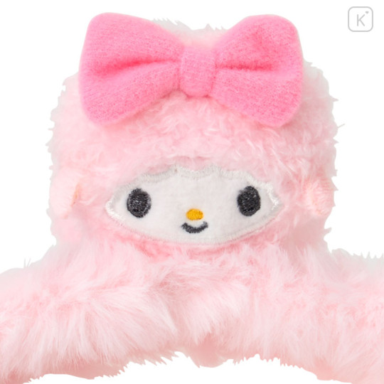 Japan Sanrio Original Mascot Hair Claw Clip - My Sweet Piano : Fluffy Face - 3