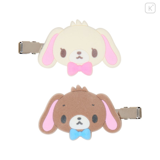 Japan Sanrio Original Bangs Clip Set - Sugarbunnies : Flocked - 2