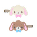 Japan Sanrio Original Bangs Clip Set - Sugarbunnies : Flocked - 2