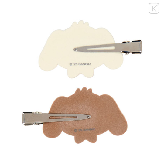 Japan Sanrio Original Bangs Clip Set - Sugarbunnies : Flocked - 3