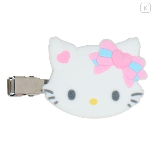Japan Sanrio Original Bangs Clip Set - Charmmy Kitty : Flocked - 4