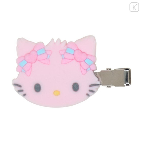 Japan Sanrio Original Bangs Clip Set - Charmmy Kitty : Flocked - 5