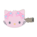 Japan Sanrio Original Bangs Clip Set - Charmmy Kitty : Flocked - 5