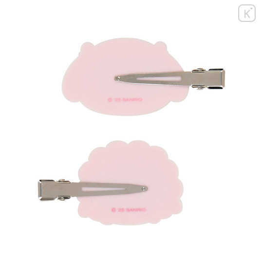 Japan Sanrio Original Bangs Clip Set - My Melody & My Sweet Piano : Flocked - 3
