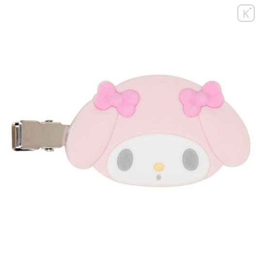 Japan Sanrio Original Bangs Clip Set - My Melody & My Sweet Piano : Flocked - 4