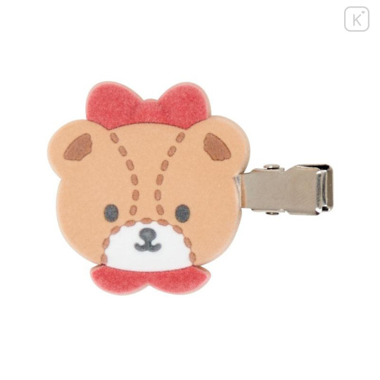 Japan Sanrio Original Bangs Clip Set - Hello Kitty & Tiny Chum : Flocked - 5