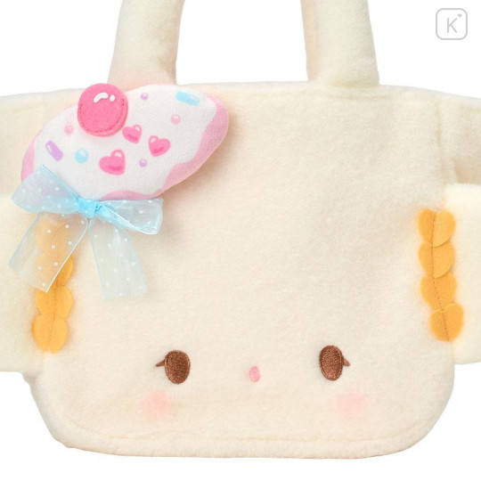 Japan Sanrio Original Face-shaped Tote Bag - Cogimyun : Sweets Party 10th Anniversary - 4