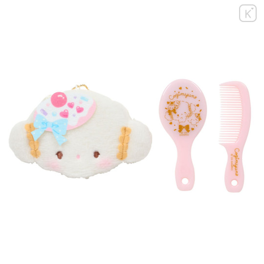 Japan Sanrio Original Case Mirror & Comb - Cogimyun : 10th Anniversary - 2