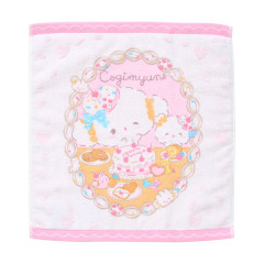 Japan Sanrio Original Hand Towel - Cogimyun : Sweets Party 10th Anniversary Pink