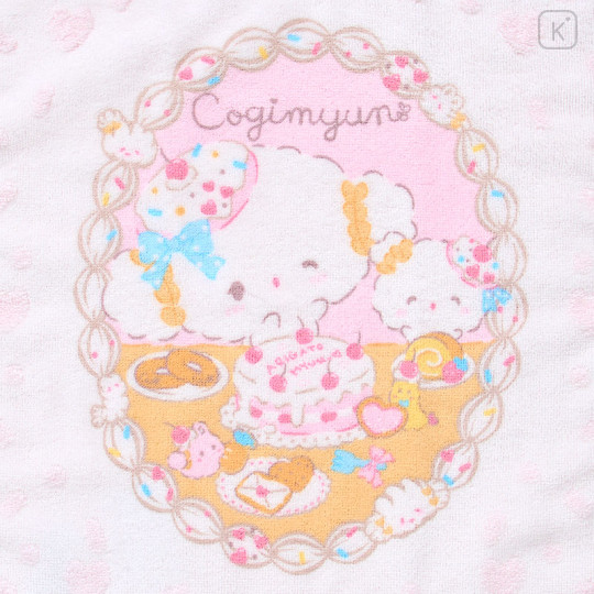Japan Sanrio Original Hand Towel - Cogimyun : Sweets Party 10th Anniversary Pink - 2