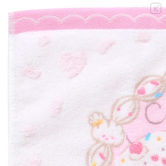 Japan Sanrio Original Hand Towel - Cogimyun : Sweets Party 10th Anniversary Pink - 3