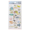 Japan Picture Book Sticker - Warm Sea Creatures - 1
