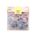 Japan Pokemon Puffy Sticker - Espurr & Scorbunny : Pokepeace - 1
