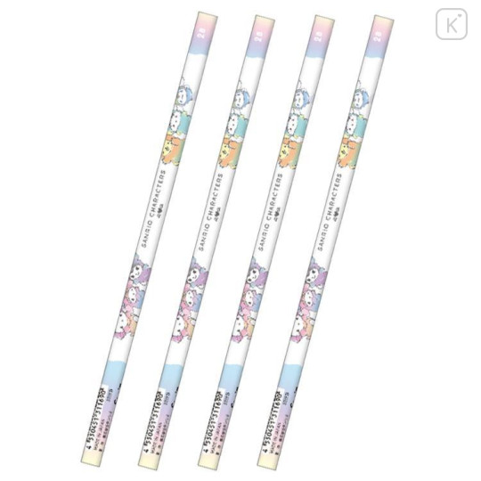 Japan Sanrio 2B Pencil - Characters Colorful Monster - 1