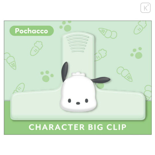 Japan Sanrio Big Clip - Pochacco : Smile - 1