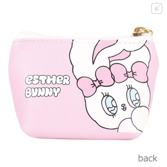 Japan Esther Bunny Triangular Mini Pouch - Pink - 2