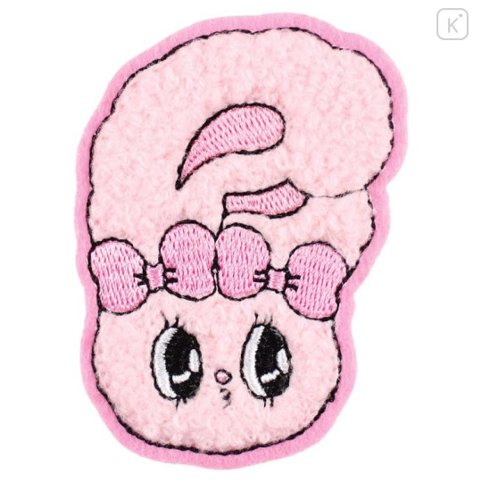 Japan Esther Bunny Versatile Iron-On and Sticker Patch - Face Pink - 1