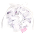 Japan Esther Bunny Scrunchie - Satin Layered White - 1
