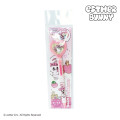 Japan Esther Bunny Mechanical Pencil - Ribbon Bunny Mascot Clip Heart Locket - 1