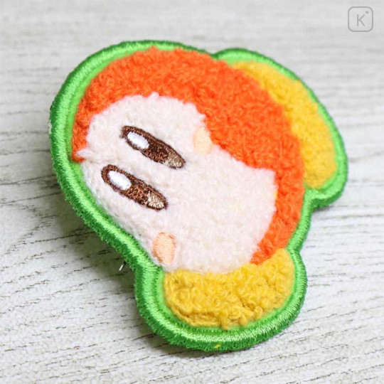 Japan Kirby Sagara Embroidery Badge - Waddle Dee : Walking - 2