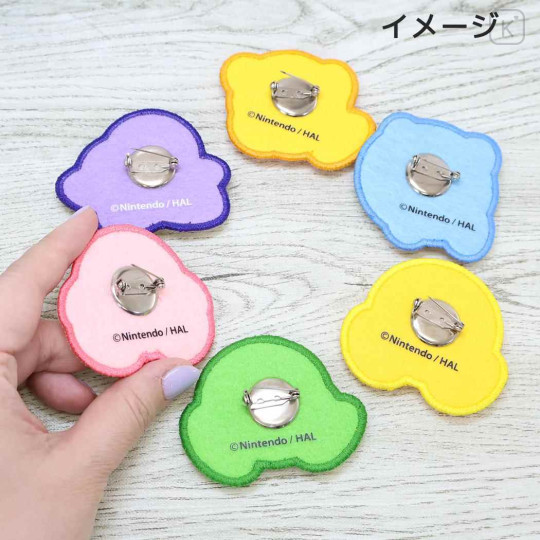 Japan Kirby Sagara Embroidery Badge - Waddle Dee : Walking - 3