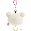 Japan San-X Plush Mascot Retractable Reel Keychain - Korilakkuma : Face - 3