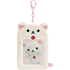 Japan San-X Fluffy Photo Keychain - Korilakkuma