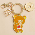 Japan San-X Mascot Smart Keychain - Rilakkuma : Mister Donut - 2