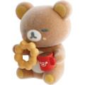 Japan San-X Petit Collection Mascot - Rilakkuma : Mister Donut Flocked - 3