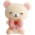 Japan San-X Petit Collection Mascot - Korilakkuma : Mister Donut Flocked - 2