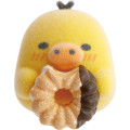 Japan San-X Petit Collection Mascot - Kiiroitori : Mister Donut Flocked - 2