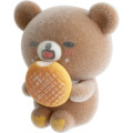 Japan San-X Petit Collection Mascot - Chairoikoguma : Mister Donut Flocked - 3