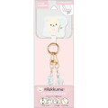 Japan San-X Smartphone Shoulder Strap - Korilakkuma : Basic Rilakkuma Flower Sparkling Bead - 1